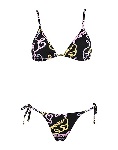 EMPORIO ARMANI Bikini LADIES KNIT BIKINI
 Black 80% Polyamide, 20% Elastane