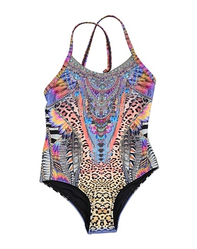 CAMILLA One-piece swimsuits Light blue 81% Recycled nylon, 19% Elastane