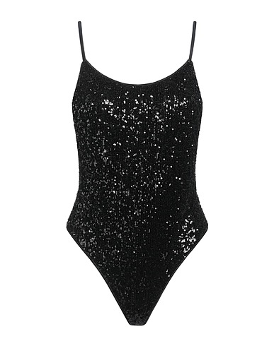 COTAZUR One-piece swimsuits Black 100% Polyester, Polyamide, Elastane