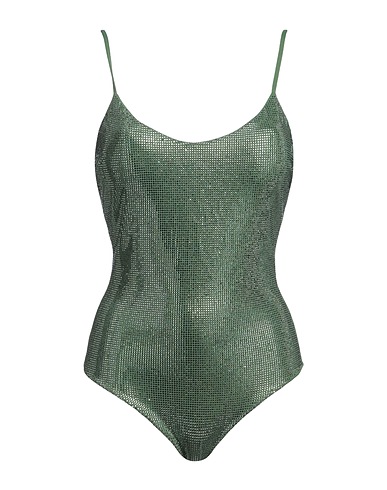 FISICO One-piece swimsuits Green 86% Polyamide, 14% Elastane