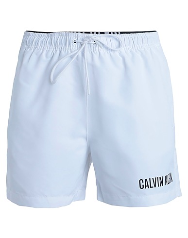 CALVIN KLEIN Boxer mare Bianco 100% Poliestere