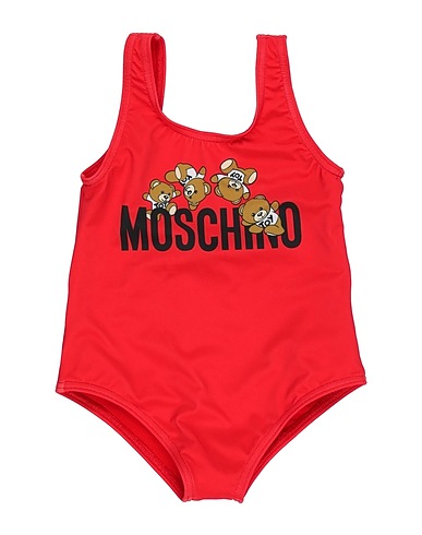 MOSCHINO BABY Costume intero Rosso 77% Poliestere, 23% Elastan