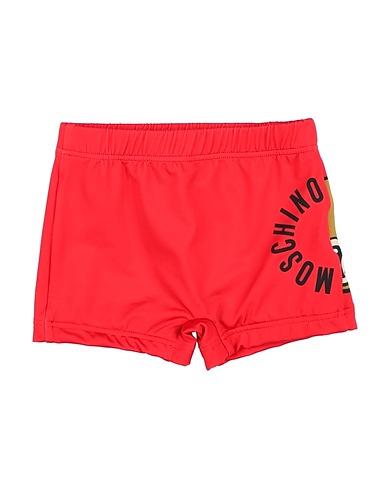 MOSCHINO BABY Swim shorts Red 77% Polyester, 23% Elastane