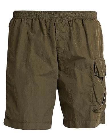 C.P. COMPANY Boxer mare Verde militare 100% Poliammide, Cotone