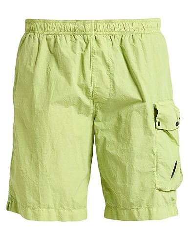 C.P. COMPANY Swim shorts Lime green 100% Polyamide, Cotton
