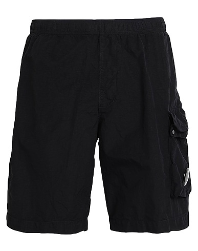 C.P. COMPANY Swim shorts Black 100% Polyamide, Cotton