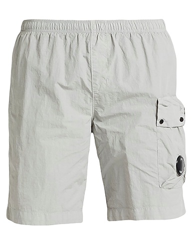 C.P. COMPANY Boxer mare Grigio chiaro 100% Poliammide, Cotone