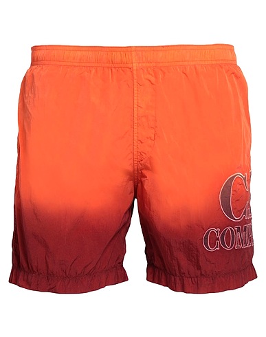 C.P. COMPANY Boxer mare Arancione 100% Poliammide, Cotone