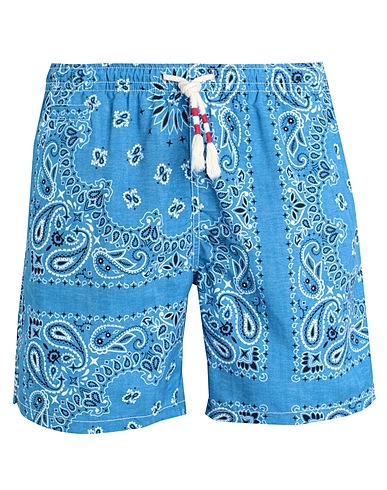 MC2 SAINT BARTH Boxer mare CAPRESE
 Azzurro 100% Poliestere riciclato