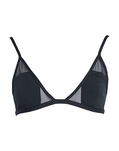 CALVIN KLEIN Bikini Black 72% Recycled polyester, 28% Elastane, Polyamide