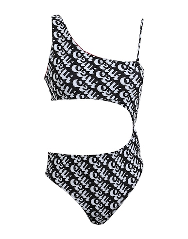 HUGO Badeanzug NERO 65% Polyester, 35% Elastan