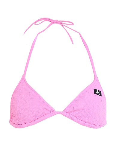 CALVIN KLEIN Bikini tops 93% Polyamide, 7% Elastane