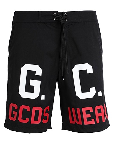 GCDS Swim shorts Black 100% Polyester