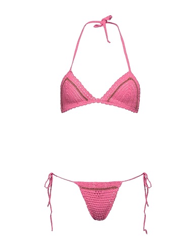 AKOIA SWIM Bikini Fucsia 100% Cotone