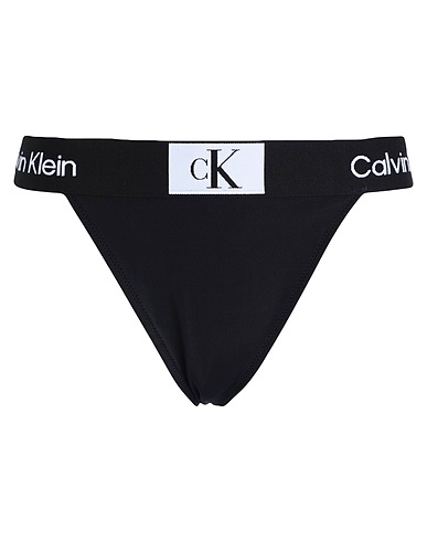 CALVIN KLEIN Bikini Black 80% Polyamide, 20% Elastane