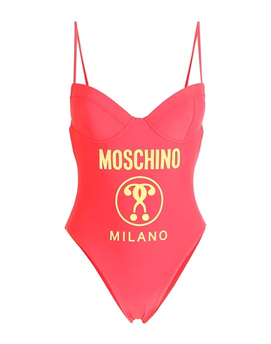MOSCHINO Ολόσωμο μαγιό SWIM Κοραλλί 80% Πολυαμίδη, 20% Ελαστάνη