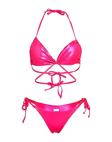 MOSCHINO Bikini Fuchsia 83% Polyamide, 17% Elastane