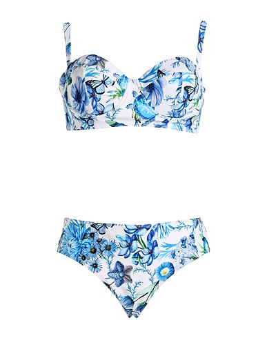 MARY KATRANTZOU Bikini Azure 82% Polyester, 18% Elastane