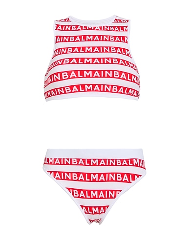 BALMAIN Bikini Red 80% Polyamide, 20% Elastane