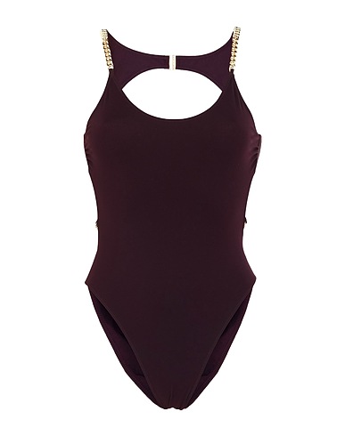 STELLA McCARTNEY One-piece swimsuits Plum 65% Polyamide, 35% Elastane