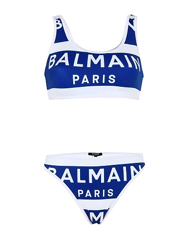 BALMAIN Bikini Bright blue 78% Polyamide, 22% Elastane