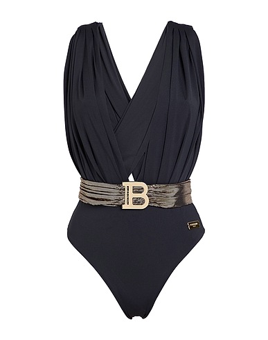 BALMAIN Badeanzug Schwarz 84% Polyester, 16% Elastan