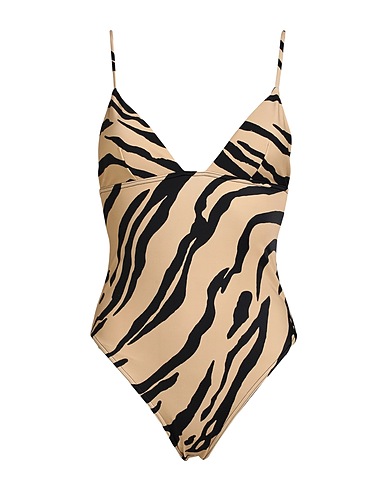 STELLA McCARTNEY One-piece swimsuits Camel 78% Polyamide, 22% Elastane