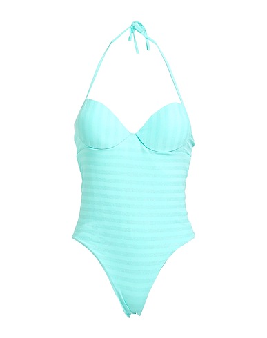 LIU •JO Maillot une pièce Turquoise 87% Polyamide, 13% Élasthanne
