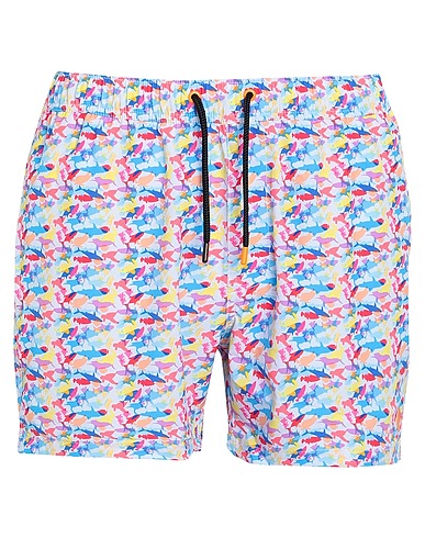 SAVE THE DUCK Swim shorts White 90% Recycled polyester, 10% Elastane