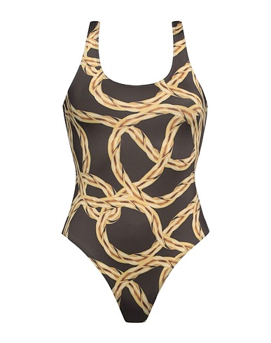 VETEMENTS One-piece swimsuits Charcoal 80% Polyamide, 20% Elastane