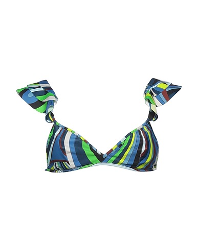 PUCCI Bikini Slate blue 80% Polyamide, 20% Elastane