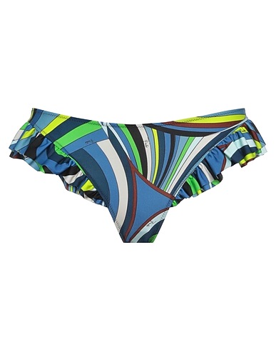 PUCCI Bikini Slate blue 80% Polyamide, 20% Elastane