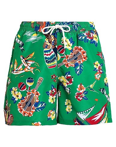POLO RALPH LAUREN Swim shorts 5.75-INCH TRAVELER POLO BEAR SWIM TRUNK
VERDE 100% Recycled polyester
