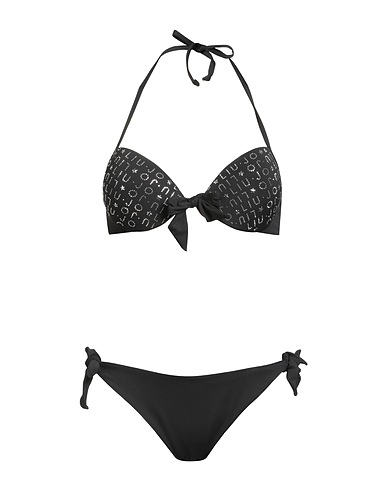 LIU •JO Bikini Black 87% Polyester, 13% Elastane