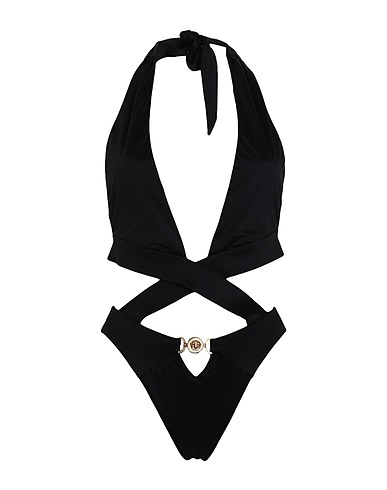 VERSACE One-piece swimsuits Black 78% Polyamide, 22% Elastane