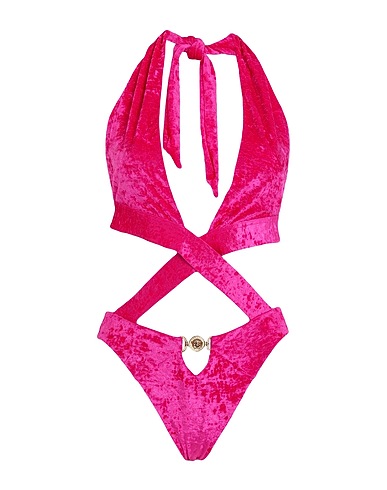 VERSACE One-piece swimsuits FUCSIA 85% Polyamide, 15% Elastane