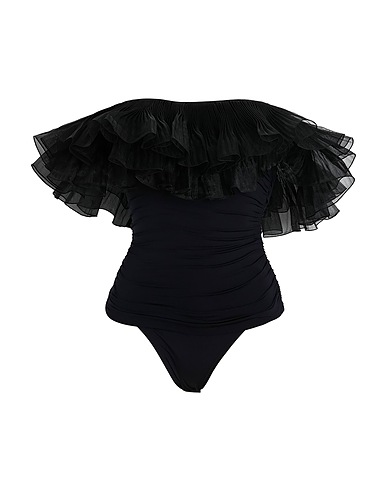 GIAMBATTISTA VALLI 水着（ワンピース） ブラック ナイロン 90% / ポリウレタン 10% / ポリエステル