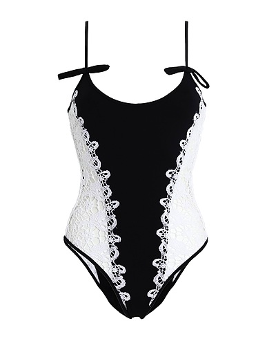 GIAMBATTISTA VALLI One-piece swimsuits Black 80% Polyamide, 20% Elastane, Polyester