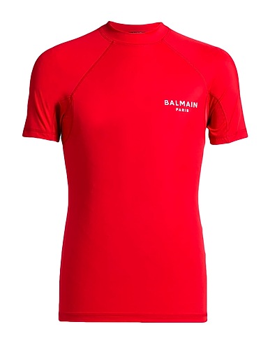 BALMAIN Swimwear Red 80% Polyamide, 20% Elastane