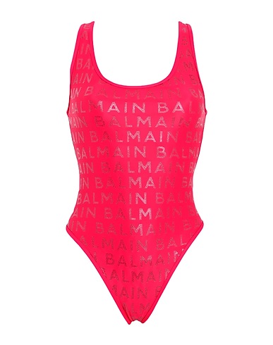 BALMAIN Costume intero Fucsia 78% Poliammide, 22% Elastan