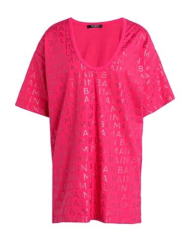 BALMAIN Cover-ups Fuchsia 78% Polyamide, 22% Elastane