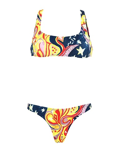 MARNI x NO VACANCY INN Biquini Amarillo 80% Poliamida, 20% Elastán