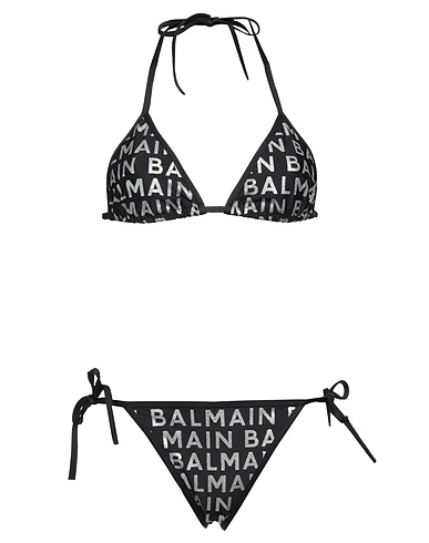 BALMAIN 水着（ビキニ） ブラック ナイロン 78% / ポリウレタン 22%