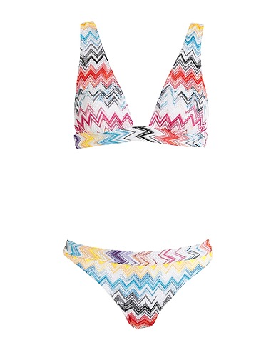 MISSONI Bikini White 98% Viscose, 2% Polyamide