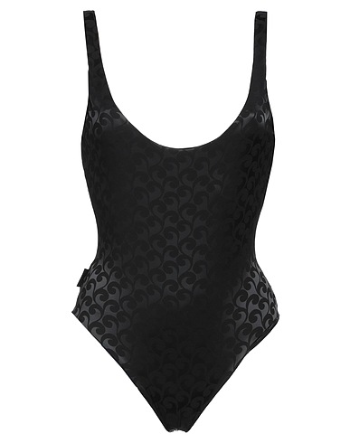 RRD One-piece swimsuits Black 92% Polyester, 8% Elastane
