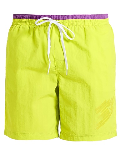 DIADORA Swim shorts Lime green 100% Polyamide