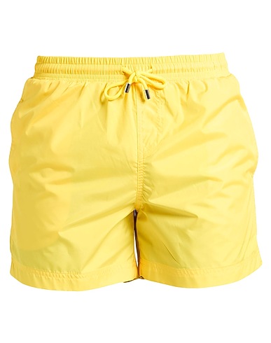 MARDA Shorts de bain Jaune 100% Polyester recyclé