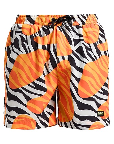 Y-E-S YOUR EVERYDAY SUPERHERO Boxer mare Arancione 90% Poliestere, 10% Elastan