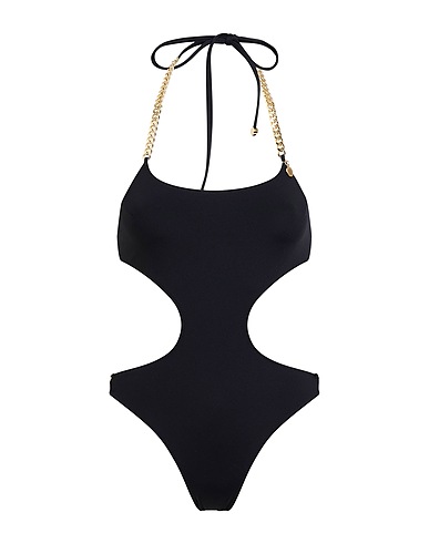 STELLA McCARTNEY Badeanzug Schwarz 65% Polyamid, 35% Elastan