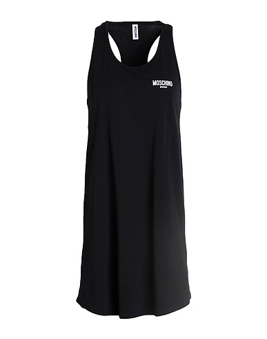 MOSCHINO Cover-up Black 94% Cotton, 6% Elastane